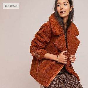 Anthro Marrakech Sherpa Jacket